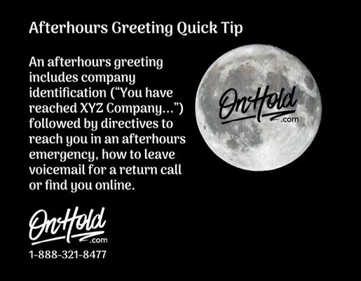 ​Afterhours Greeting Quick Tip