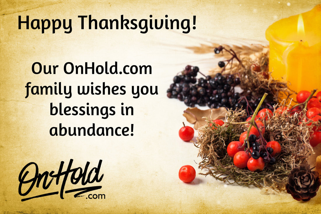 Happy Thanksgiving from OnHold.com!