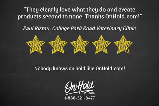 College Park Road Veterinary Clinic Google Review of OnHold.com