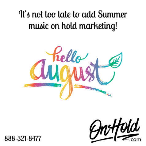 Summer Music On Hold Marketing from OnHold.com