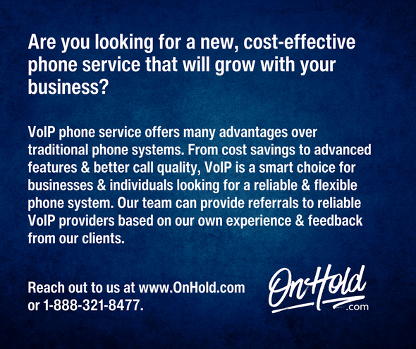 Are you looking for a new, cost-effective phone service that will grow with your business?