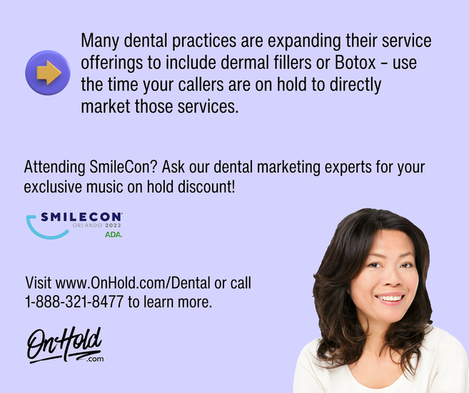 Attending SmileCon at the impressive Orange County Convention Center in Orlando, FL? Ask our dental marketing experts for your exclusive music on hold discount!