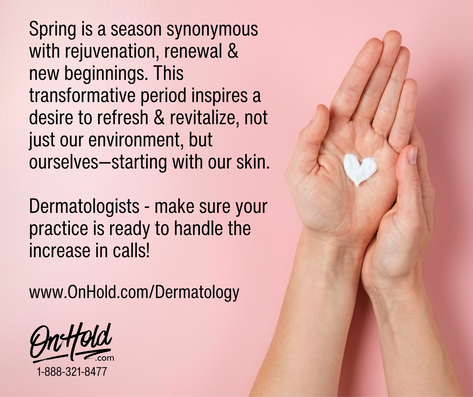 Spring is a season synonymous with rejuvenation, renewal, and new beginnings. This transformative period inspires a desire to refresh and revitalize, not just our environment, but ourselves--starting with our skin.