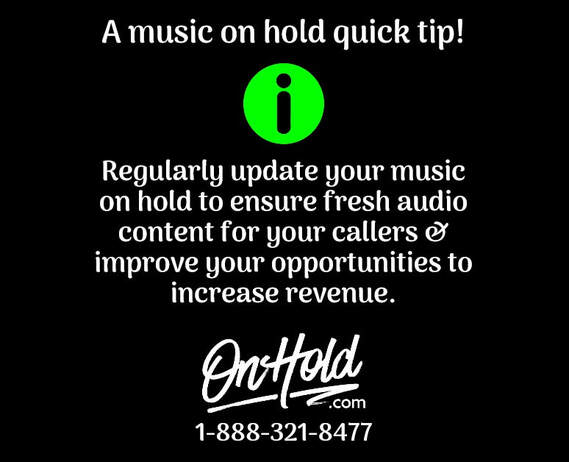 A music on hold quick tip!