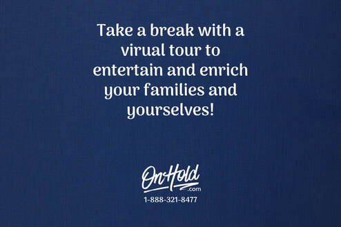 Take a break with a virual tour to entertain and enrich your families and yourselves!