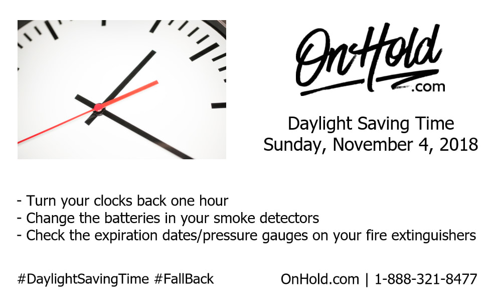 OnHold.com Daylight Saving Time