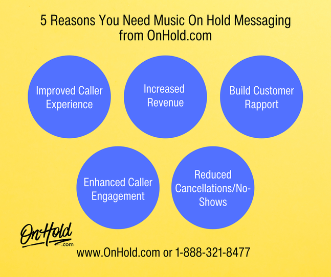 Custom music on hold is about more than just entertainment.
