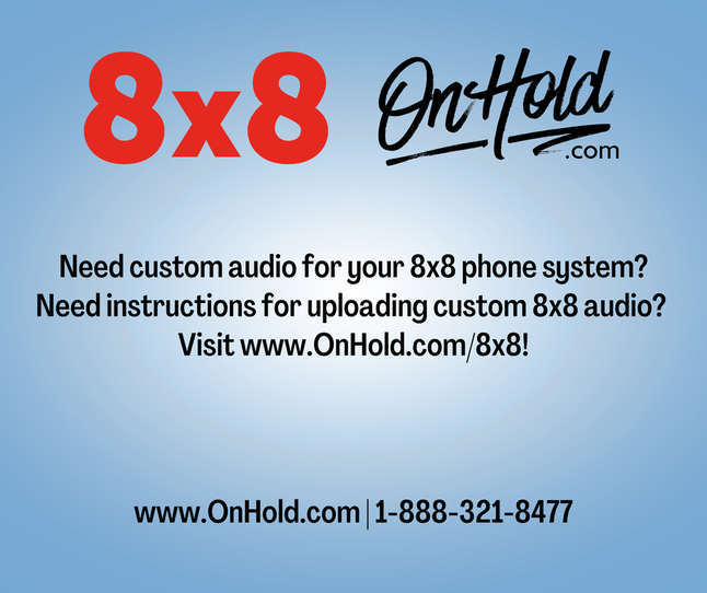 8x8 Custom Audio