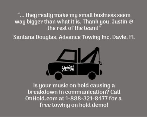 Advance Towing Music On Hold Review
