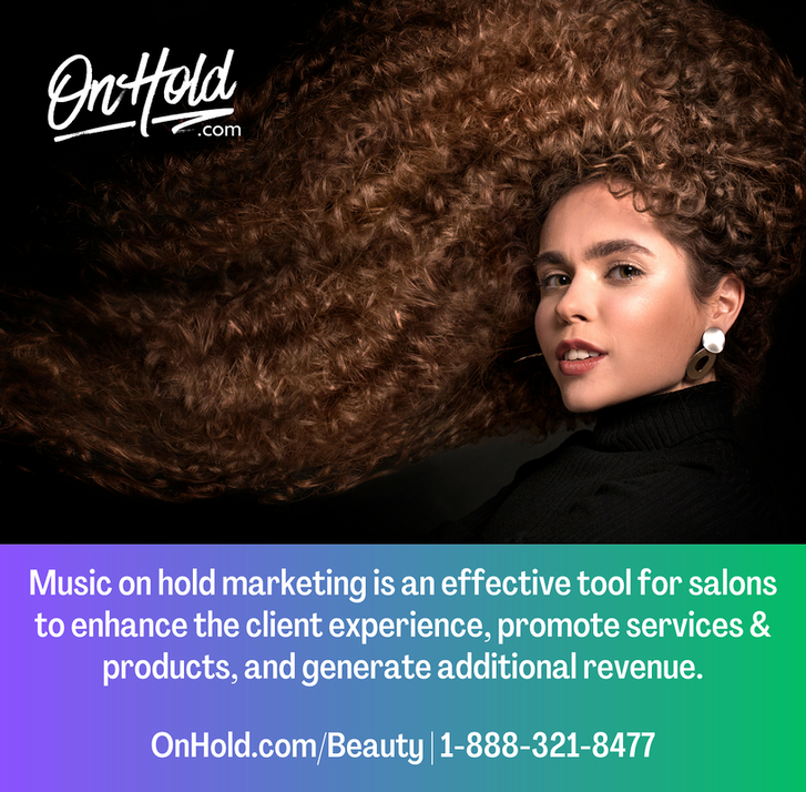 Salon music on hold marketing is an effective tool for salons to enhance the client experience, promote services and products, and generate additional revenue. 