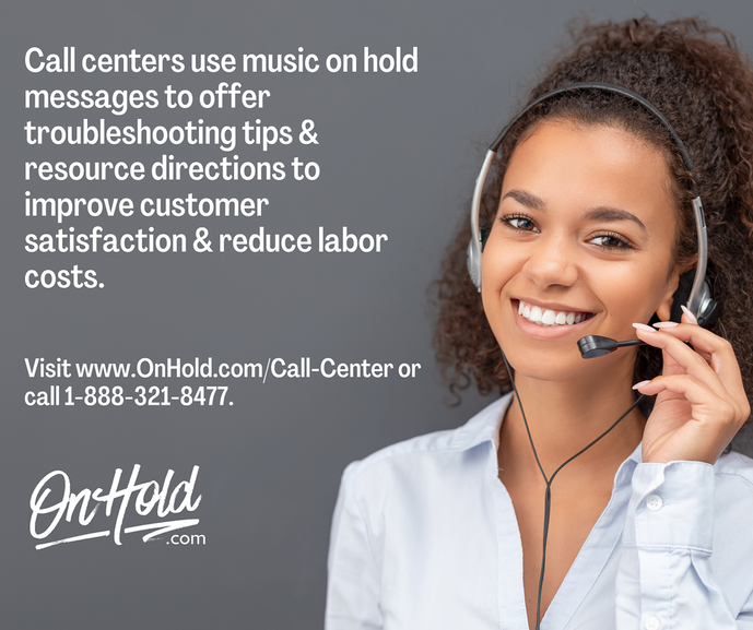 Call Center Music On Hold Message Quick Tip from the Authorities at OnHold.com