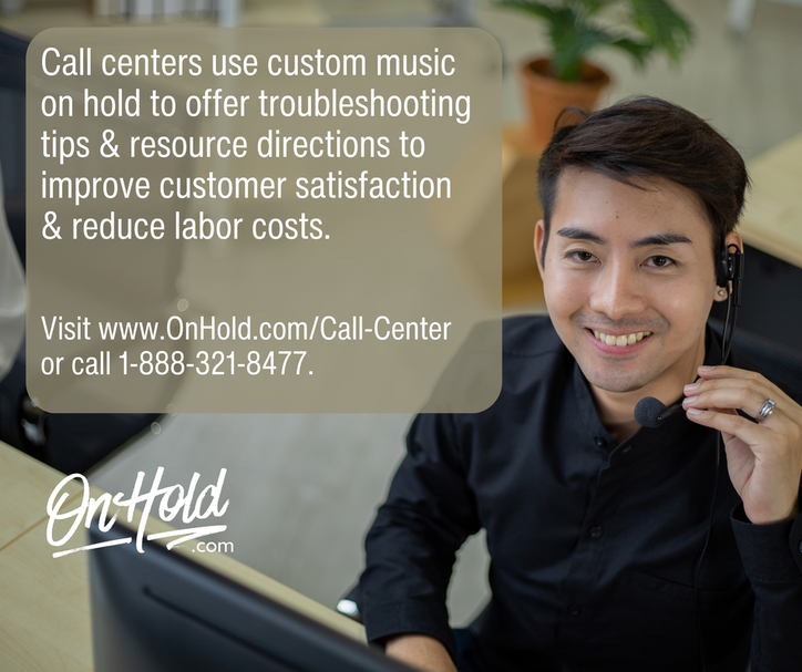 Call Center Music On Hold Quick Tip from the Authorities at OnHold.com