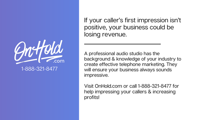If your caller’s first impression isn’t positive, your business could be losing revenue.