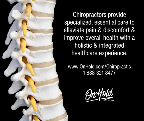 Chiropractors provide specialized, essential care to alleviate pain & discomfort & improve overall health with a holistic & integrated healthcare experience. 