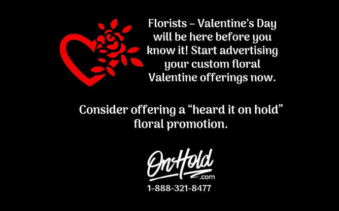Custom Valentine Florist Marketing