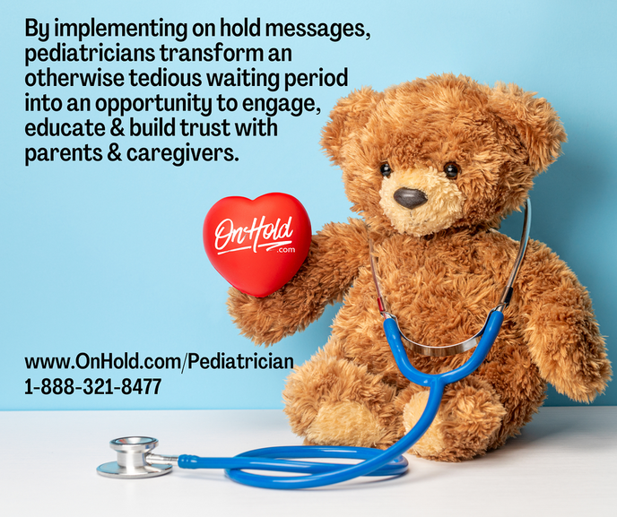 By implementing on hold messages, pediatricians can transform an otherwise tedious waiting period into an opportunity to engage, educate, and build trust with parents and caregivers.