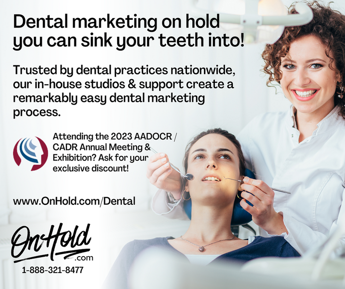 Dental marketing on hold you can sink your teeth into!