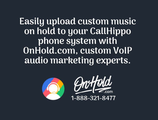 How to upload custom music on hold for CallHippo