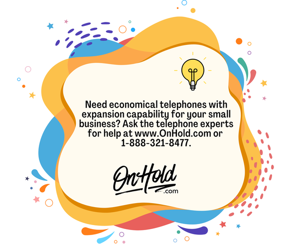 Need economical telephones with expansion capability for your small business?