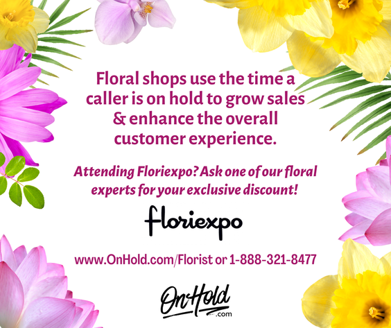 Floral shops use the time a caller is on hold to grow sales and enhance the overall customer experience.