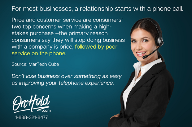 For most businesses, a relationship starts with a phone call.