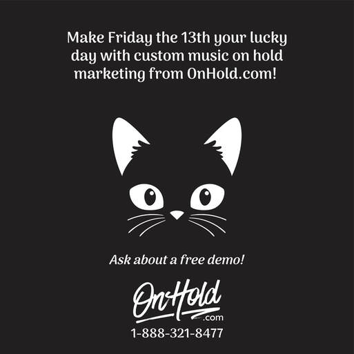 Lucky Friday the 13th with OnHold.com