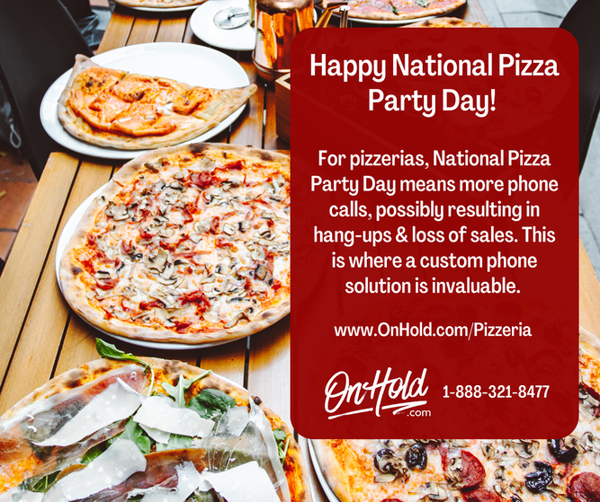 Happy National Pizza Party Day!