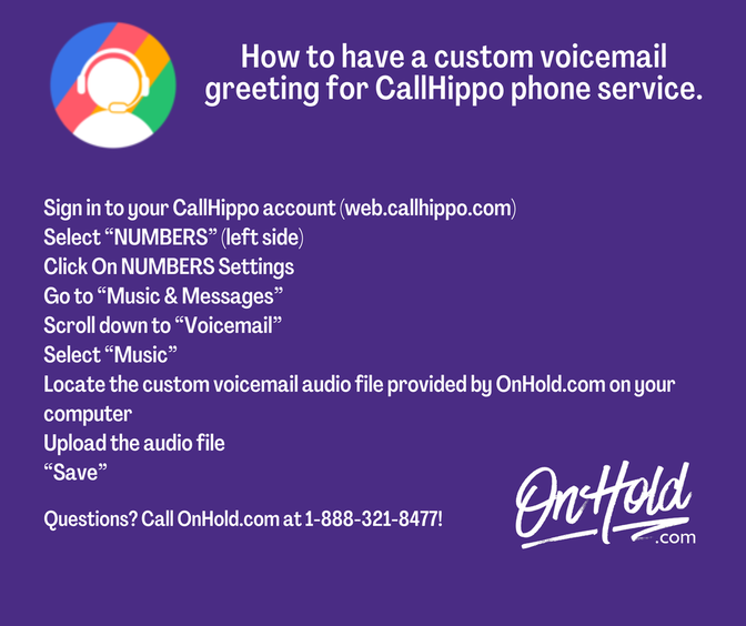 Custom CallHippo Voicemail