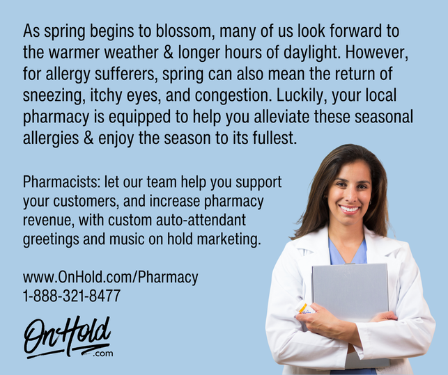 How Your Local Pharmacy Can Help with Your Springtime Allergies