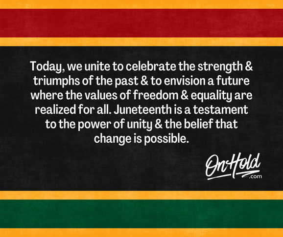 Today, we unite to celebrate the strength and triumphs of the past and to envision a future where the values of freedom and equality are realized for all.