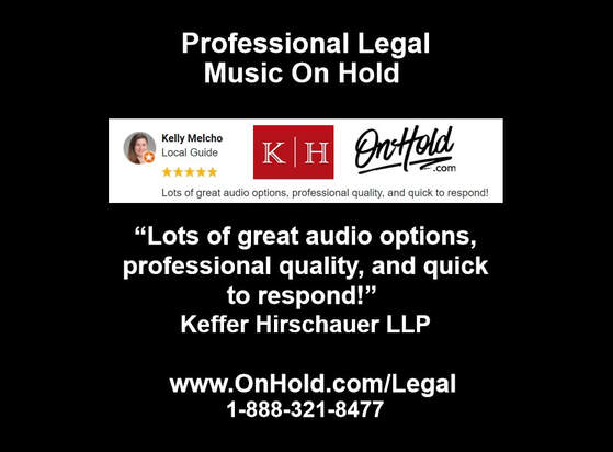 Professional Legal Music On Hold
