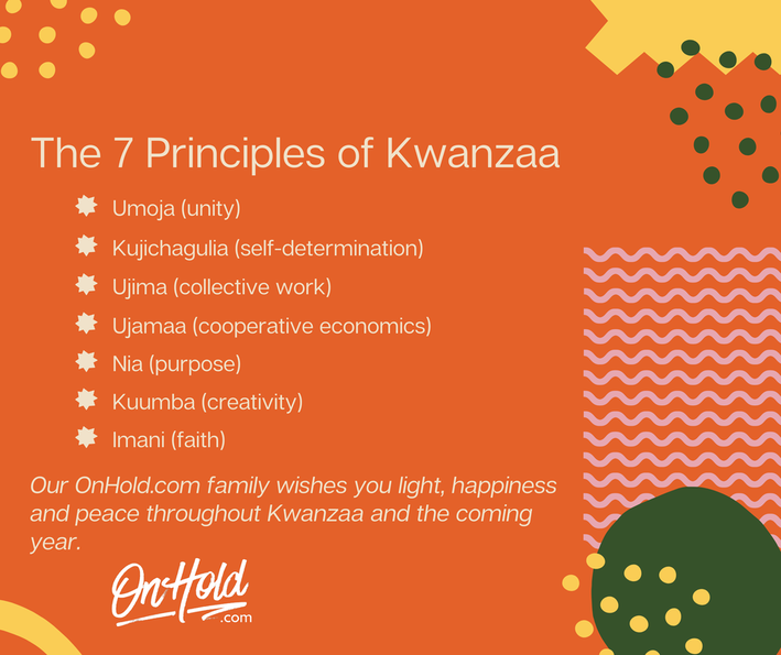 Our OnHold.com family wishes you light, happiness and peace throughout Kwanzaa and the coming year.