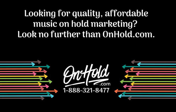 Looking for quality, affordable music on hold marketing? Look no further than OnHold.com.