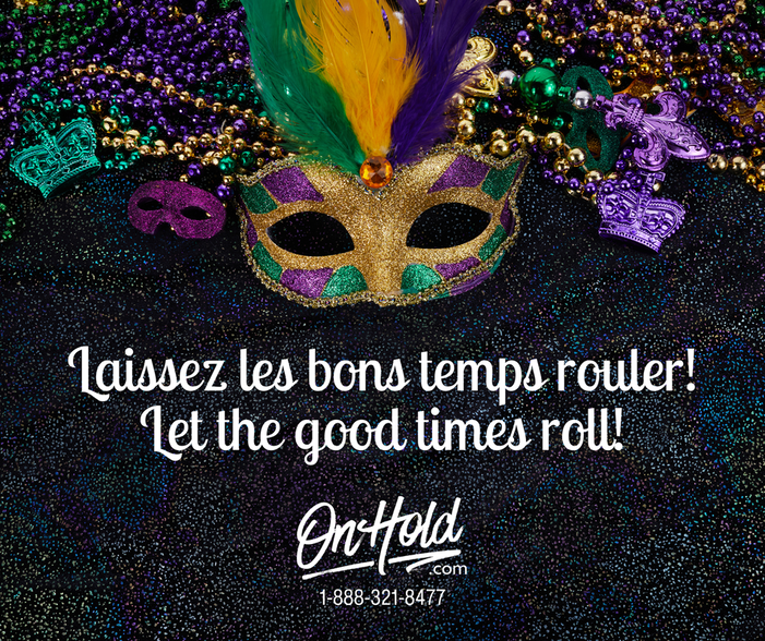Let the good times roll! Happy Mardi Gras!