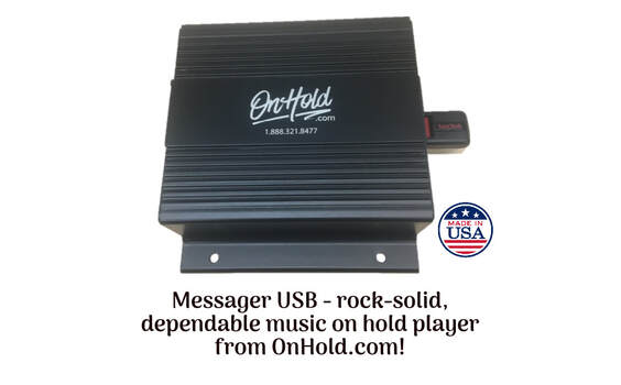 OnHold.com Messager USB Music On Hold Player