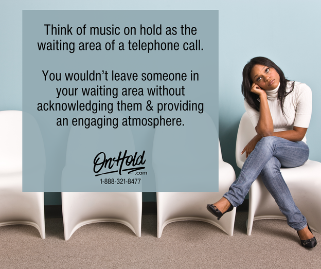 You wouldn’t leave a client in your waiting area without acknowledging them and providing a pleasing atmosphere. A custom music on hold program invites callers to remain on hold, while also keeping them engaged.