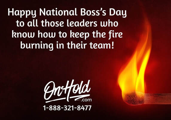 Happy National Boss's Day from OnHold.com