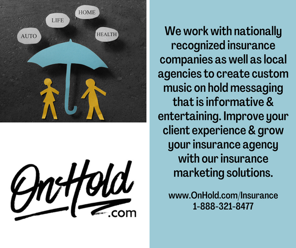 We work with nationally recognized insurance companies as well as local agencies to create custom music on hold messaging that is informative & entertaining. Improve your client experience and grow your insurance agency with our insurance marketing solutions.