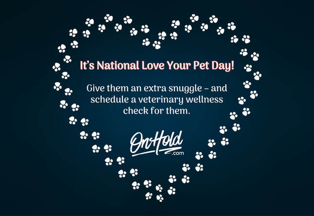 It’s National Love Your Pet Day!