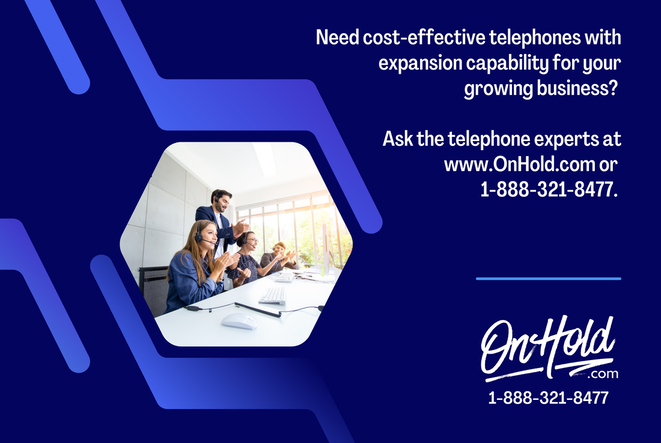 Need cost-effective telephones with expansion capability for your growing business?