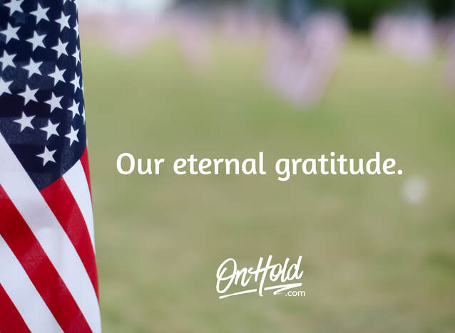 Our eternal gratitude. 