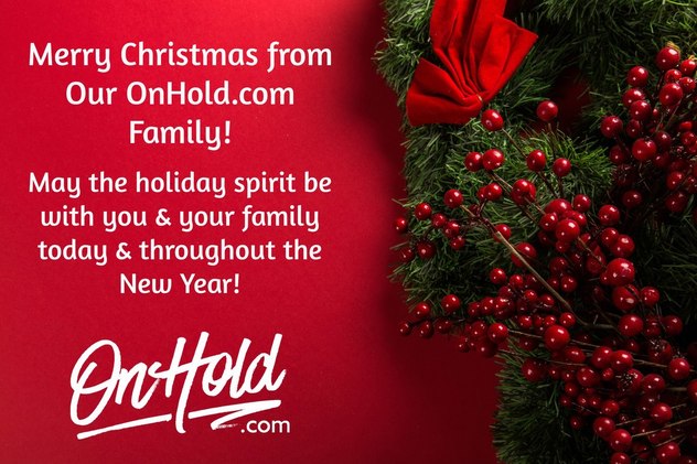 Merry Christmas from Our OnHold.com Family! 