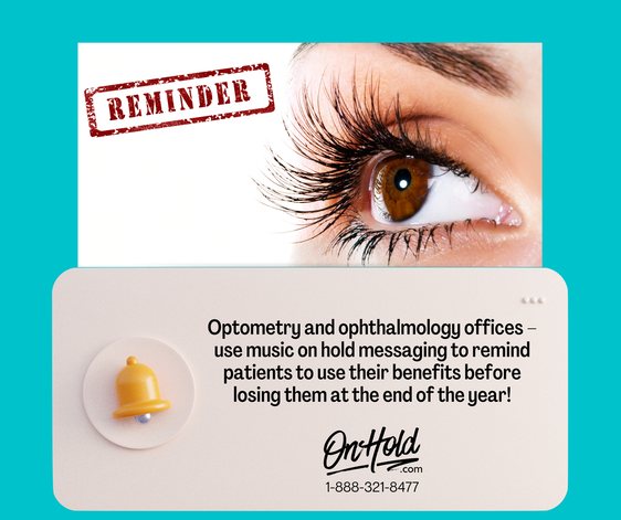 Eye Care End of Year Benefit Loss Reminder