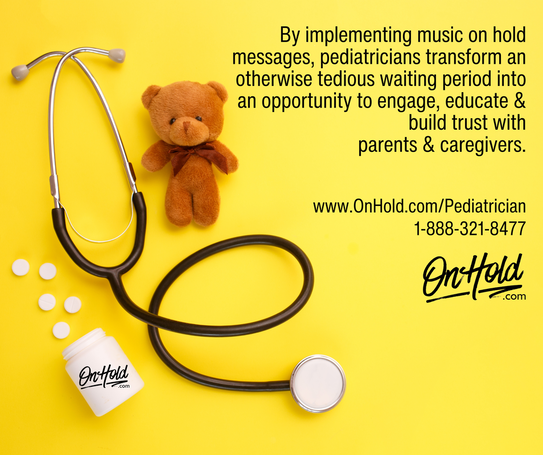 By implementing music on hold messages, pediatricians can transform an otherwise tedious waiting period into an opportunity to engage, educate, and build trust with parents and caregivers.