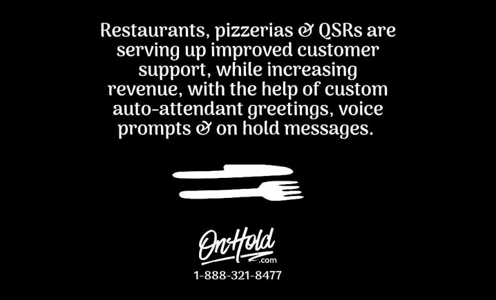Restaurants, pizzerias and QSRs are serving up improved customer support, while increasing revenue