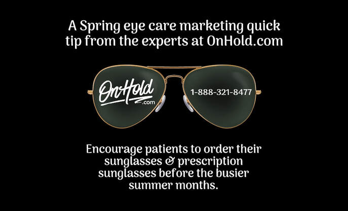 Spring Eye Care Marketing On Hold
