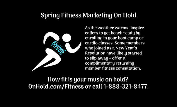 Spring Fitness Marketing On Hold