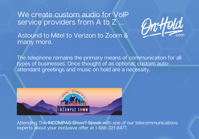 We create custom audio for VoIP service providers from A to Z …