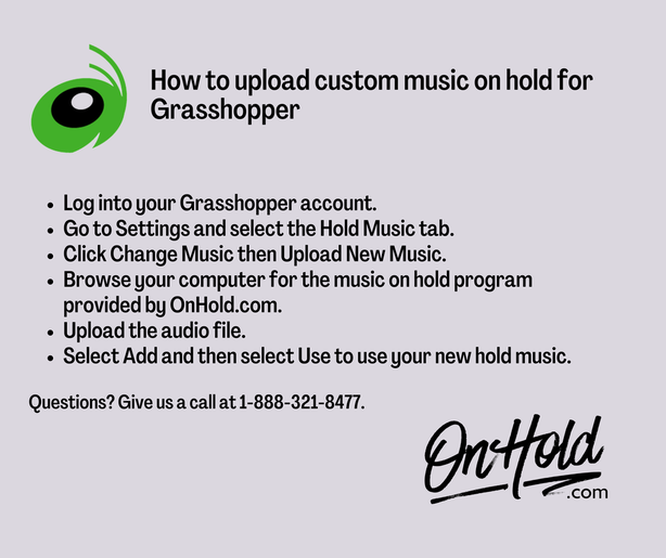 Grasshopper Custom Music On Hold