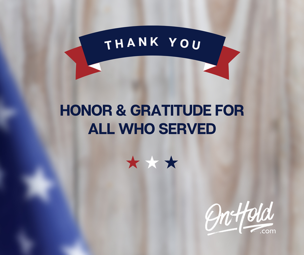 Honor & gratitude for all who served.